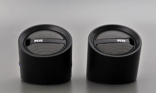 IPEVO CSSB-02IP Tubular Wireless Speakers (Black) N4