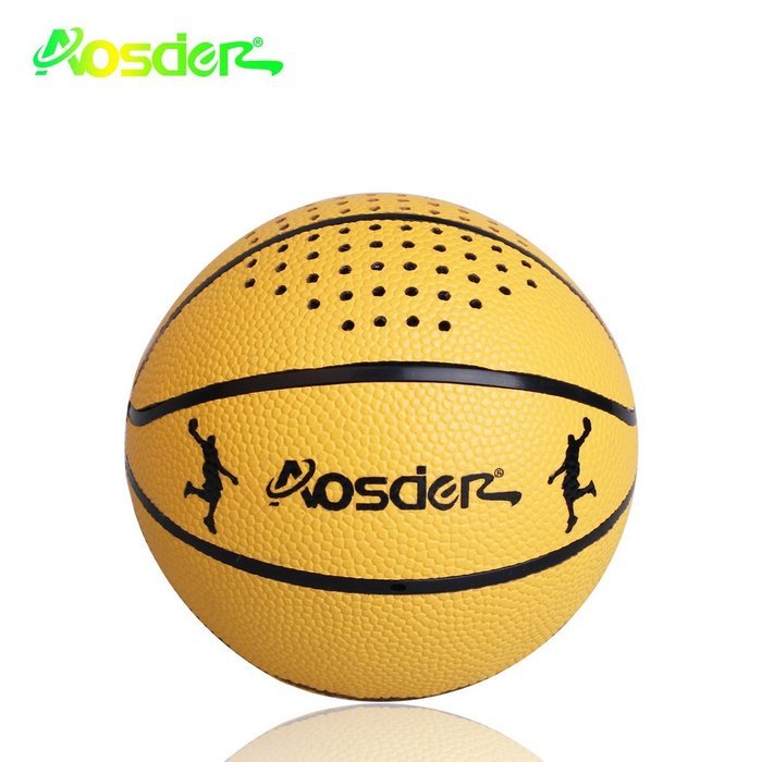 Andoer Spherical Mini Bluetooth Speaker Wireless Stereo Sound Box Baseball Orange N3