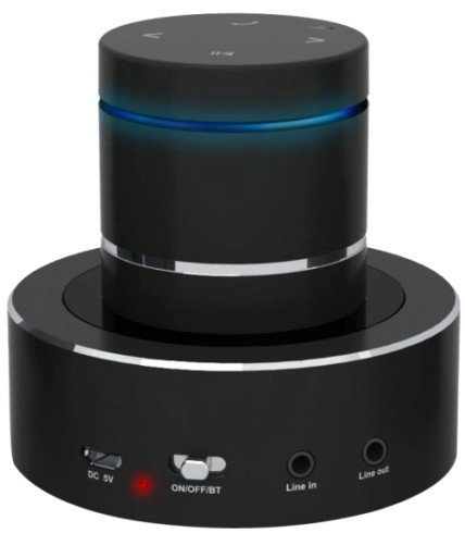 iDonk Vibrating Speaker Bluetooth 3.5mm Stereo Jack 26watt - BLACK N3