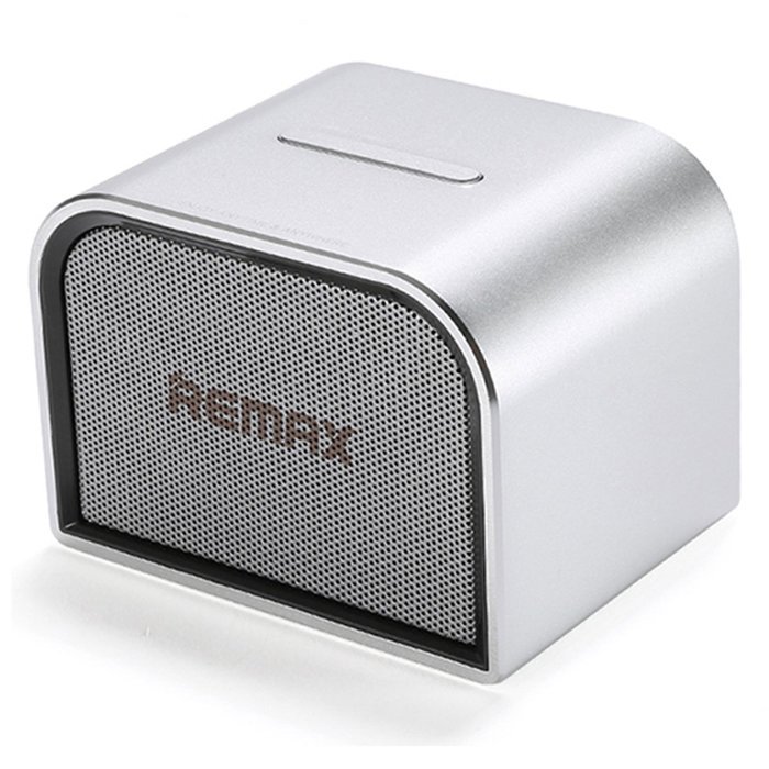 Remax RB-M8 Mini Wireless Bluetooth Speaker Portable Audio Player Music Sound Box Bluetooth V4.0 Metal Body Silver...