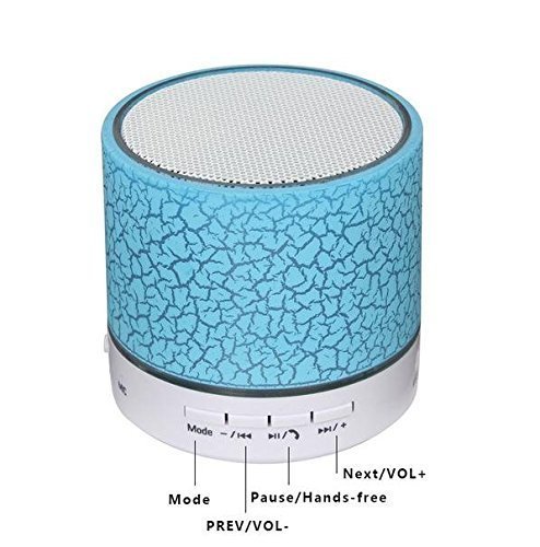 Gift Pro A9 Portable Wireless Bluetooth Speakers Lights Built-in Micphone Support/Amplifier FM Radio Support USB... N2