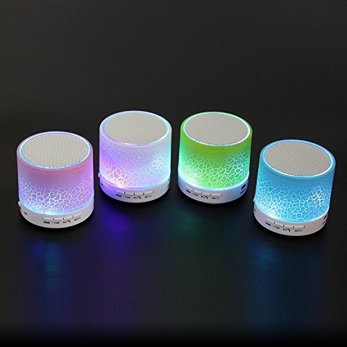 Gift Pro A9 Portable Wireless Bluetooth Speakers Lights Built-in Micphone Support/Amplifier FM Radio Support USB... N4