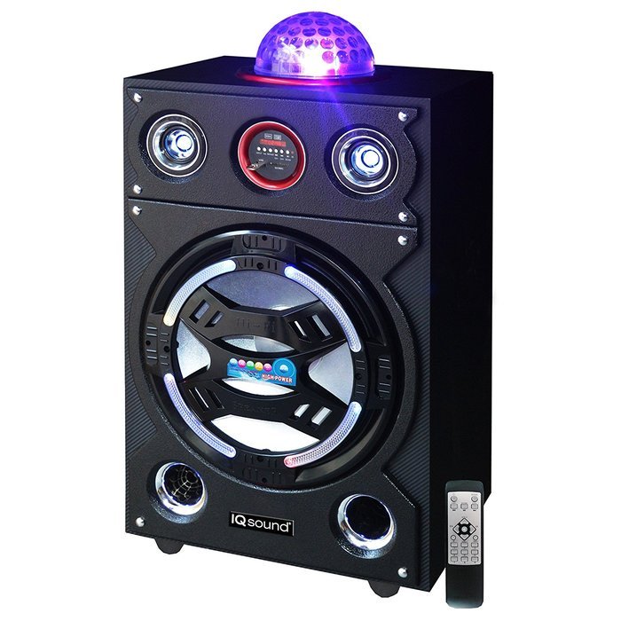 Supersonic IQ3026DJ 15-Inch Rechargeable Bluetooth DJ Speaker