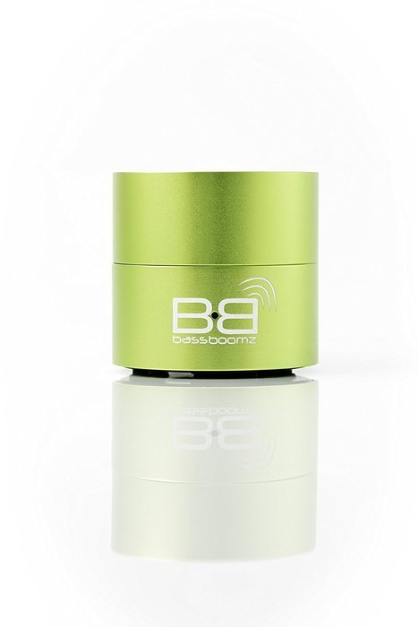 Bassboomz High Performance Portable Bluetooth Speaker Green N4