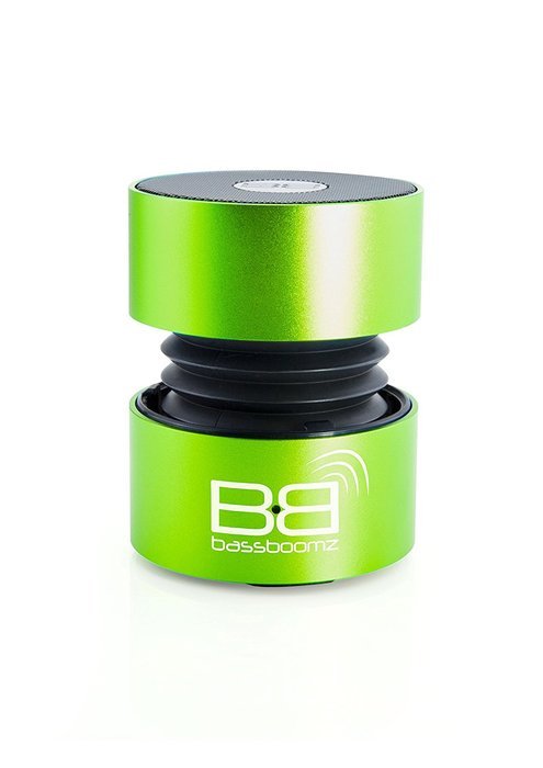 Bassboomz High Performance Portable Bluetooth Speaker Green N5