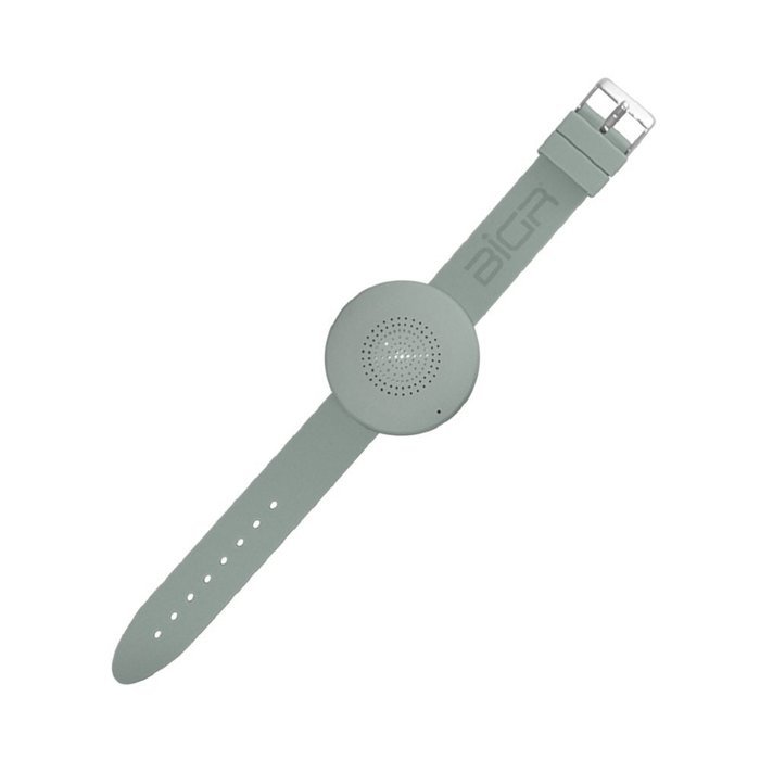 BiGR Audio XLWB01 WRiSTBOOM Wearable Wireless Bluetooth Speaker with Built-In Mic, Black N22