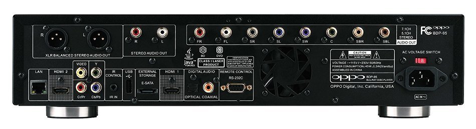 OPPO BDP-95 Universal Audiophile 3D Blu-ray Disc Player N2
