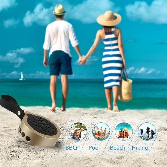 SOONHUA Portable Wireless Bluetooth Speaker Powerful Stereo with Enhanced Bass Surround Sound Perfect Speaker... N3