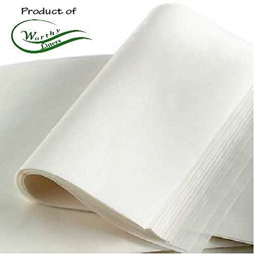 Parchment Paper 11" X 17" (100 Sheets) Product of Worthy Liners
