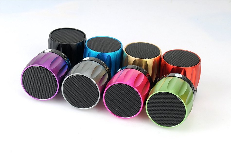 High Quality Mini Lightweight Portable Premium Sound Wireless Bluetooth Speaker with Rechargeable Battery - Enhanced... N4