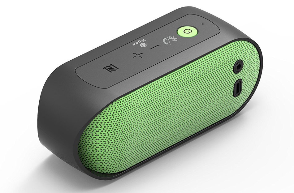 Lepow Waterproof Bluetooth Speaker Rain Green/ Green and Black N4