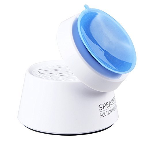 Mini Universal Folding Suction Cup Bracket Speaker For iPhone Color Purple