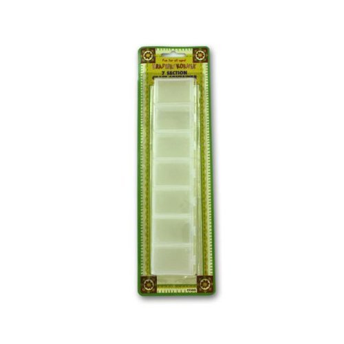 Seven section craft container - Pack of 24
