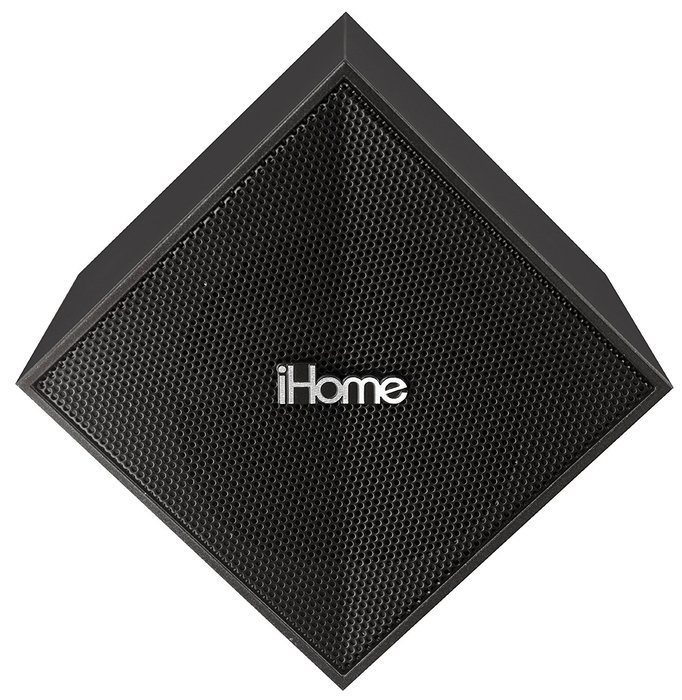 iHome IDM11B Rechargeable Portable Bluetooth Speakers with Speakerphone - Retail Packaging (Black) N3