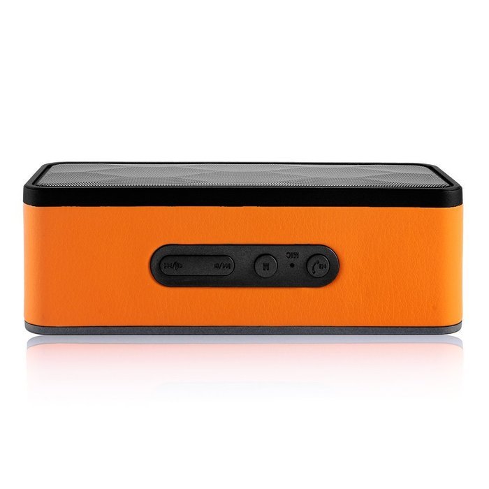 Wireless Bluetooth Speaker, Portable Handsfree Speakerphone Built-in Mic Subwoofer Bass for iPhone 6 iPad Air... N37