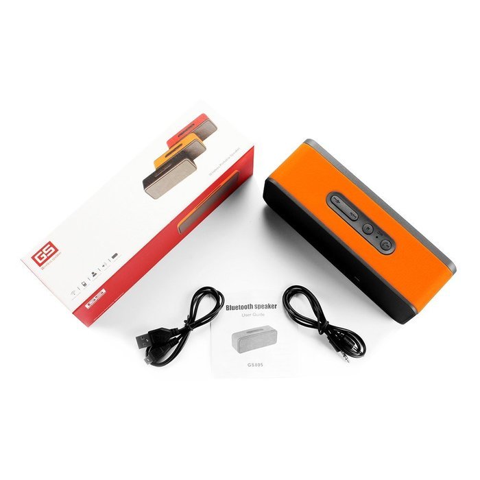 Wireless Bluetooth Speaker, Portable Handsfree Speakerphone Built-in Mic Subwoofer Bass for iPhone 6 iPad Air... N39