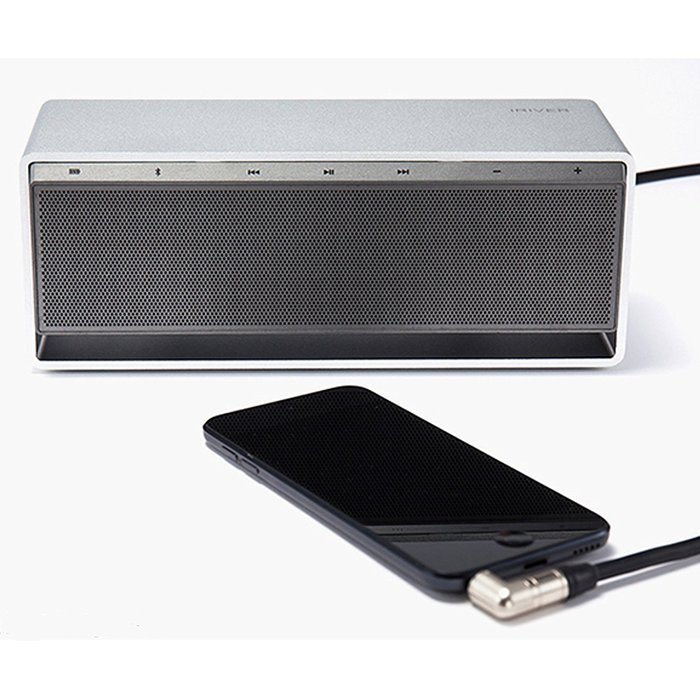 IRIVER Portable Wireless Bluetooth Speaker LS50 Silver N3