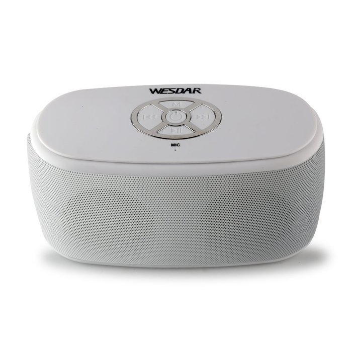 WESDAR Portable Stereo Wireless Bluetooth Speaker with Mic and AUX Function for Smart Phones, K8-W
