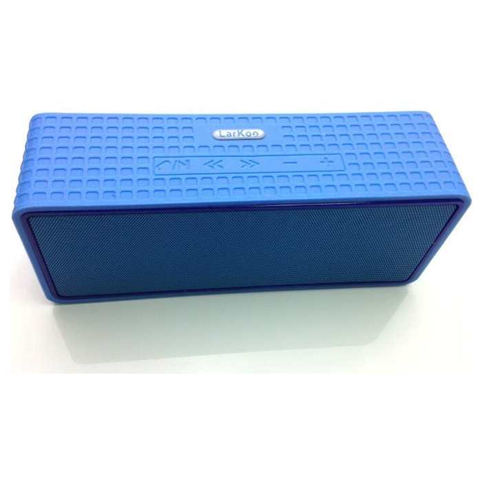 LarKoo Wireless Portable Bluetooth Speaker MP3 Players Dual Audio with FM Radio Stereo U Disk SD Card Rechargeable...