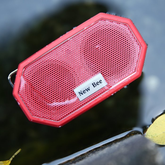 Bluetooth Speaker - NewBee Bluetooth Waterproof Speaker build with enhance Bass for Shower,Traveling,Camping N7