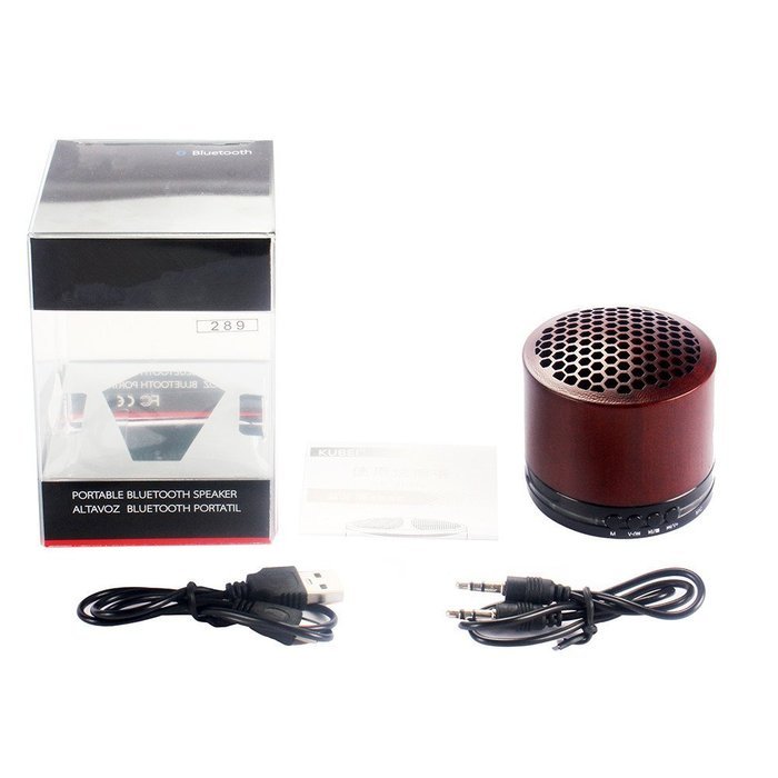 Wireless Outdoor Bluetooth Speaker, Portable Handsfree Speakerphone Built-in Mic Subwoofer Bass for iPhone 6S... N45