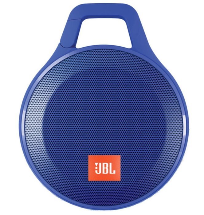 Blue Portable Bluetooth Splashproof Speaker, Wireless Bluetooth Streaming, Rechargeable Battery, 4.3x2x6.6, Speakerphone...