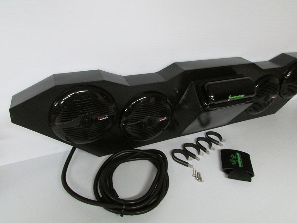 SD KT4BBT4B-Kawasaki Teryx Stereo System Bluetooth (4-6.5" marine speakers) N2
