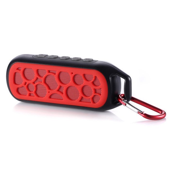 Waterproof Portable Bluetooth Speaker Wireless Dust Resistance Outdoor Stereo Sound Box with Mic Hands Free TF... N2