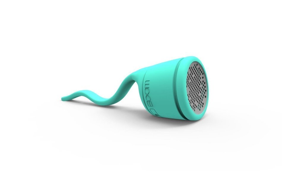 BOOM Swimmer Waterproof Wireless Bluetooth Speaker (Mint Green) free