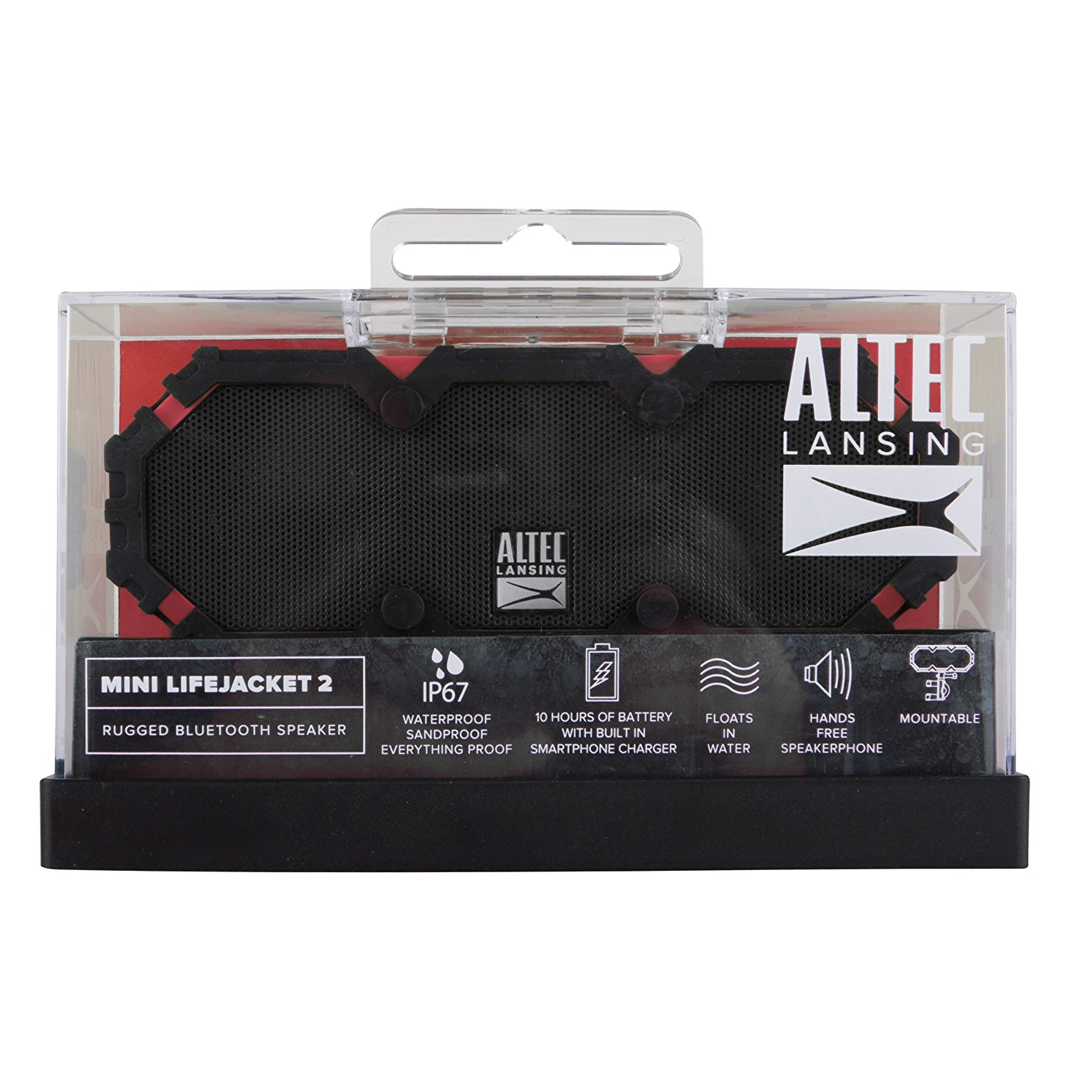 Altec Mini Life Jacket 2 Bluetooth Waterproof Speaker Blue/Black N10 ...