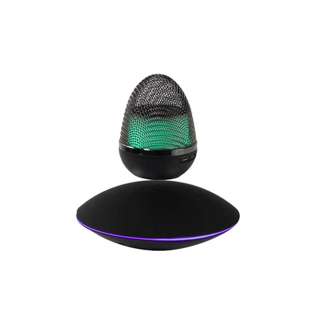 Aolyty Portable Wireless Floating Levitation Bluetooth Speaker Ellipse ...