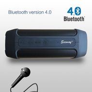 Seeway &reg; Soldier HIFI 12W Bluetooth 4.0 Speaker with DSP bass sound technology / 5000mAh power bank/microphone... N4
