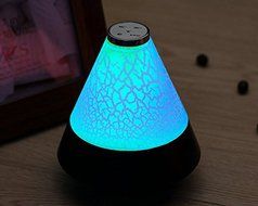 Smileto Multifunctional Mini Portable Music Style Bluetooth Wireless Speaker With Colorful LED Light, Card Suport... N7