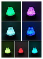 Smileto Multifunctional Mini Portable Music Style Bluetooth Wireless Speaker With Colorful LED Light, Card Suport... N8