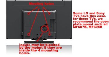 VideoSecu LCD LED Monitor TV Wall Mount for 15" 17" 19" 20" 22" 23" 24" 26" 27" Flat Panel Screen Maximum Loading...
