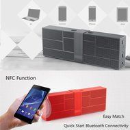 GranVela F35 Dual-Driver Portable Bluetooth Wireless Stereo Speaker with built-in Microphone Rugged Aluminum Shell... N4