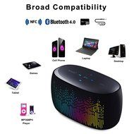Soaiy&reg; Music LED Spectrum Wireless Bluetooth NFC Dancing Speakers for iPhone, Samsung Galaxy, LG, Motorola, HTC... N5