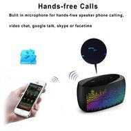 Soaiy&reg; Music LED Spectrum Wireless Bluetooth NFC Dancing Speakers for iPhone, Samsung Galaxy, LG, Motorola, HTC... N6