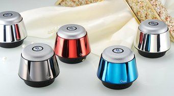 Gsou U180 Curve Bluetooth Speaker Ultra Portable Wireless Full 360 Degree Sound Built in Speakerphone for iPhone... N4