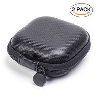Coolsell [5-Pack] Square Carrying Cases for Cellphone Earphone Headset Earbuds Pouch Storage bags N12