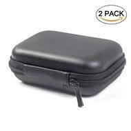 Coolsell [5-Pack] Square Carrying Cases for Cellphone Earphone Headset Earbuds Pouch Storage bags N25