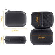Coolsell [5-Pack] Square Carrying Cases for Cellphone Earphone Headset Earbuds Pouch Storage bags N29