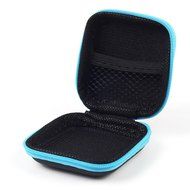 Coolsell [5-Pack] Square Carrying Cases for Cellphone Earphone Headset Earbuds Pouch Storage bags N34