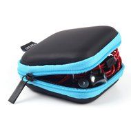 Coolsell [5-Pack] Square Carrying Cases for Cellphone Earphone Headset Earbuds Pouch Storage bags N37