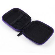 Coolsell [5-Pack] Square Carrying Cases for Cellphone Earphone Headset Earbuds Pouch Storage bags N41