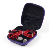 Coolsell [5-Pack] Square Carrying Cases for Cellphone Earphone Headset Earbuds Pouch Storage bags N42