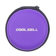Coolsell [5-Pack] Square Carrying Cases for Cellphone Earphone Headset Earbuds Pouch Storage bags N54