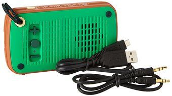 Skullcandy Ambush Water-resistant Drop-proof Bluetooth Portable Palm Speaker, Olive and Black N16