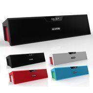Acatim Portable Bluetooth Stereo Speaker, FM Radio, Support TF Card/Micro SD Card and USB Input, Support MP3,... N6