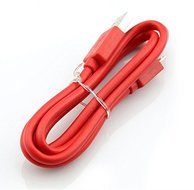Micro USB Charging Cable for JBL Wireless Bluetooth Speaker Red
